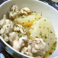 J・0505's cooksnap of when they made 大根と鶏もも肉の煮物♪中華風.