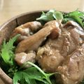 Sac’HiNa's cooksnap of when they made くぎ煮のたれで、甘辛にんにくチキン丼。.