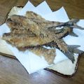 kaoriss's cooksnap of when they made さんまの骨せんべい.
