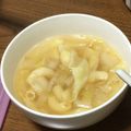 もんす。's cooksnap of when they made 温まる♪味染み☆オニオンマカロニスープ☆.