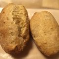 赤べこひまわり's cooksnap of when they made おから入りコッペパン.