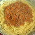 cookwat's cooksnap of when they made 親子三代のミートソーススパゲッティー☆.