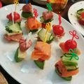 かなとみり's cooksnap of when they made 3種の☆ピンチョス.