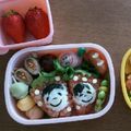 ひよママぴっこ's cooksnap of when they made キャラ弁☆いちごちゃん♪.