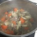 さと＊いも's cooksnap of when they made 里芋とベーコン、しめじの煮物.