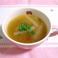 komomoもも's cooksnap of when they made ✿大根とひき肉のピリ辛スープ✿.