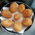 クックUJQEMF☆'s cooksnap of when they made サツマイモとコーンのコロッケ♡.