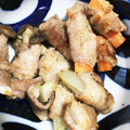 クックモエギ's cooksnap of when they made 簡単な玉ねぎとれんこんの豚肉巻き.