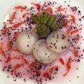 ラクラクダ's cooksnap of when they made 捨てないで！カブの茎で☆赤い薔薇の花.