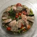 まとみとmm's cooksnap of when they made 簡単☆鮭とブロッコリーのアヒージョ☆.
