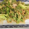 いずみはる's cooksnap of when they made キャベツの甘辛卵とじ.+゜.