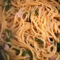 ﾍﾞｼﾞ子♣'s cooksnap of when they made 和風きのこのワンポットパスタ♪.