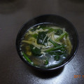 クック旅好！！'s cooksnap of when they made 簡単♪ ターサイと 椎茸 卵の中華スープ.