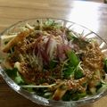 広野のタイタン's cooksnap of when they made ピリ辛☆ゴマダレのサラダそうめん.
