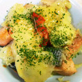 ayakaL7's cooksnap of when they made じゃがいもと鮭のチーズ蒸し焼き☆.