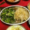 redeagle's cooksnap of when they made もやしとほうれん草のナムル.