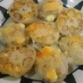 エコキッチン♪'s cooksnap of when they made しゃきもちっ♪れんこんのチーズお焼き.