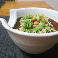 ダイナマイト漆黒's cooksnap of when they made 簡単水菜と納豆の白和えサラダ.