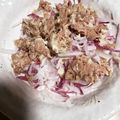 モモあき's cooksnap of when they made 大根のかいわれツナサラダ♪.