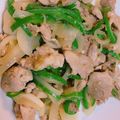 ハルヒナmama's cooksnap of when they made 簡単♪豚こまとピーマンの味噌炒め.