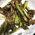 クックKO7AVQ☆'s cooksnap of when they made 簡単✨アスパラガスと豚肉の胡麻醤油炒め.