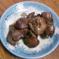 ハハさま's cooksnap of when they made 鶏肝の甘辛煮　生姜無しでも臭くない.