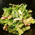 しまんちゅ44's cooksnap of when they made 水菜とツナのサラダ.