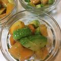 megkimo's cooksnap of when they made 柿とアボカドのカクテル.