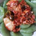 ＊にょにょん＊'s cooksnap of when they made さしみこんにゃくのキムチ和え♪.