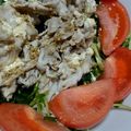 econoko's cooksnap of when they made 簡単夕飯に♡豆苗とトマトの豚しゃぶサラダ.