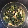 すず　's cooksnap of when they made カブの葉の炒め物.