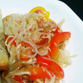 キャラメグ♪'s cooksnap of when they made ダイエットにも！しらたきの炒め物.