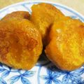 キャラメグ♪'s cooksnap of when they made 余ったかぼちゃ煮リメイク☆かぼちゃ餅.