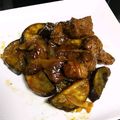 J_son's cooksnap of when they made さつまいもと牛肉のオイスターソース煮.