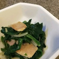 毬桃⭐️'s cooksnap of when they made ベーコンとほうれん草ともやしの炒め物.