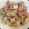 エビカキ's cooksnap of when they made サラダチキンとアボカドの和え物.