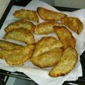 セカイノハジマリ's cooksnap of when they made 餃子の皮でアップルパイ！簡単おやつ.