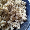 るりご's cooksnap of when they made ソースの味の炒り豆腐.