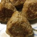 harutama's cooksnap of when they made 超簡単!!おいしい焼きおにぎりの裏技♪.
