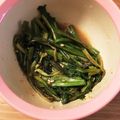 あぴみ♡0312's cooksnap of when they made 超シンプル☆セリのおひたし.