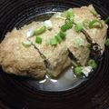 クックX034BL☆'s cooksnap of when they made キャベツと鳥挽き肉の巾着煮.