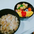 ♡мiчаⅵ♡⋆'s cooksnap of when they made 塩昆布と鰹節のお握り♬*゜.