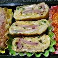 宝美空's cooksnap of when they made お弁当に♪ベーコンとねぎの卵焼き.