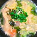 Cook★Robin's cooksnap of when they made 簡単♪白菜たっぷり♪中華風卵スープ.