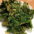 だんご三兄弟のママ☆'s cooksnap of when they made 人参と人参の葉っぱのかき揚げ《人気一位》.