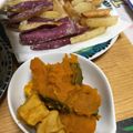 リラシャン's cooksnap of when they made さつまいものカリカリ揚げ.