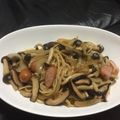 Kumis☆'s cooksnap of when they made しめじとベーコンの和風パスタ.