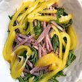 クックDPQXZ6☆'s cooksnap of when they made 水菜のサラダ.