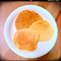 kirarin＊。's cooksnap of when they made 離乳食OK！HMふんわりバナナパンケーキ.