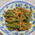 こむぎぱくぱく's cooksnap of when they made インゲンと人参のごまあえ.